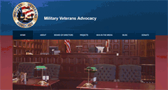 Desktop Screenshot of militaryveteransadvocacy.org